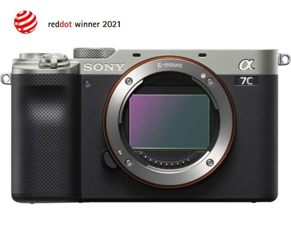 Aparat cyfrowy Sony A7C srebrny body ILCE7C