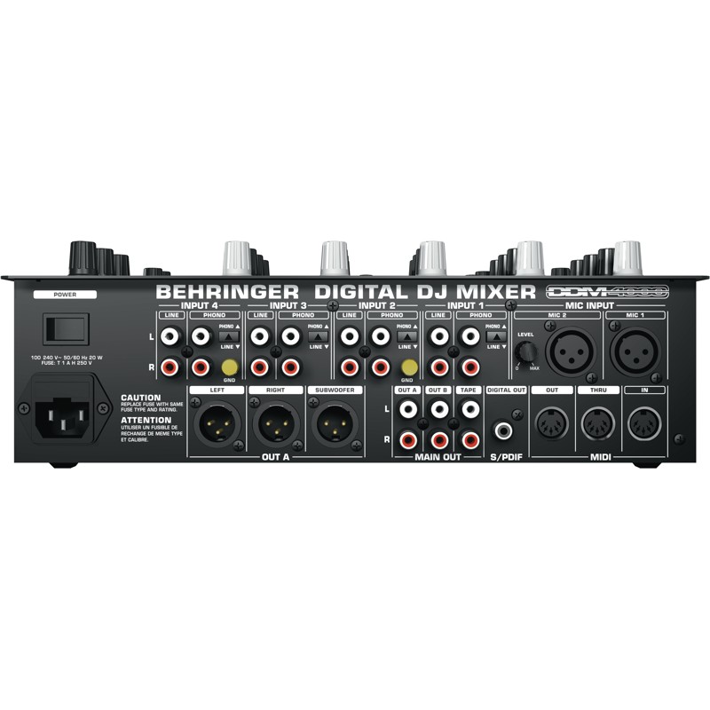 Behringer DDM4000 - Mikser DJ0 Behringer DDM4000 - Mikser DJ0