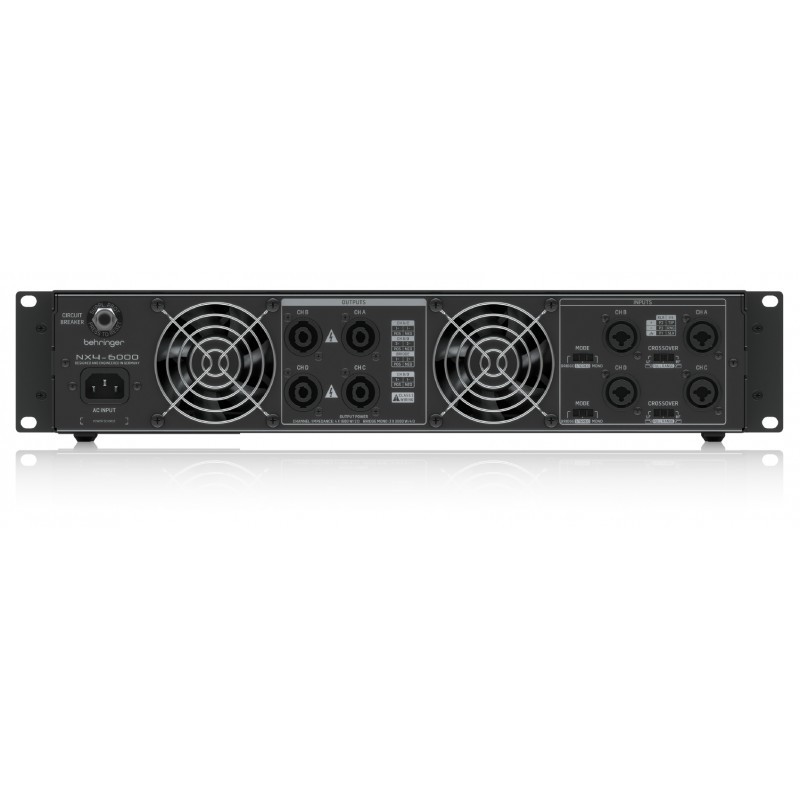 Behringer NX4-6000 - końcówka mocy0 Behringer NX4-6000 - końcówka mocy0