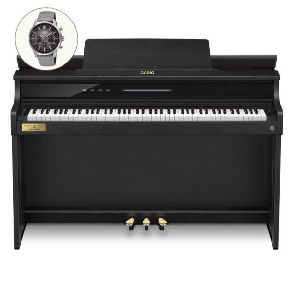 Casio AP-750 BK - Pianino Cyfrowe + zegarek Gratis