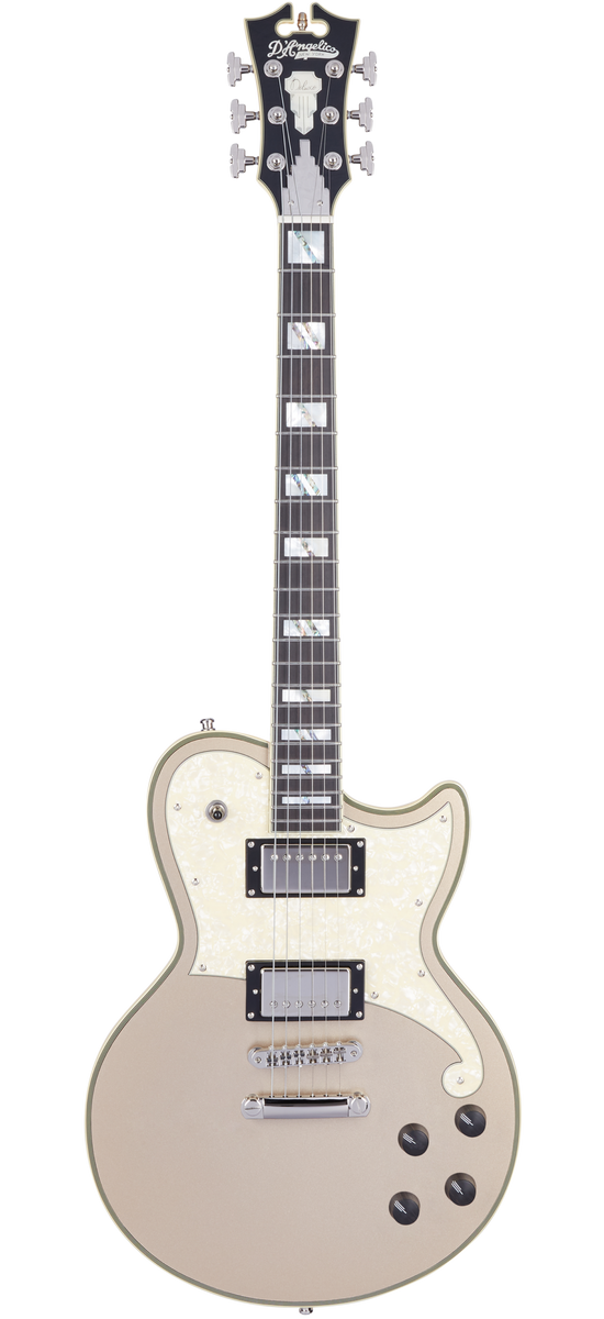 D’Angelico Deluxe Atlantic Desert Gold - gitara elektryczna0