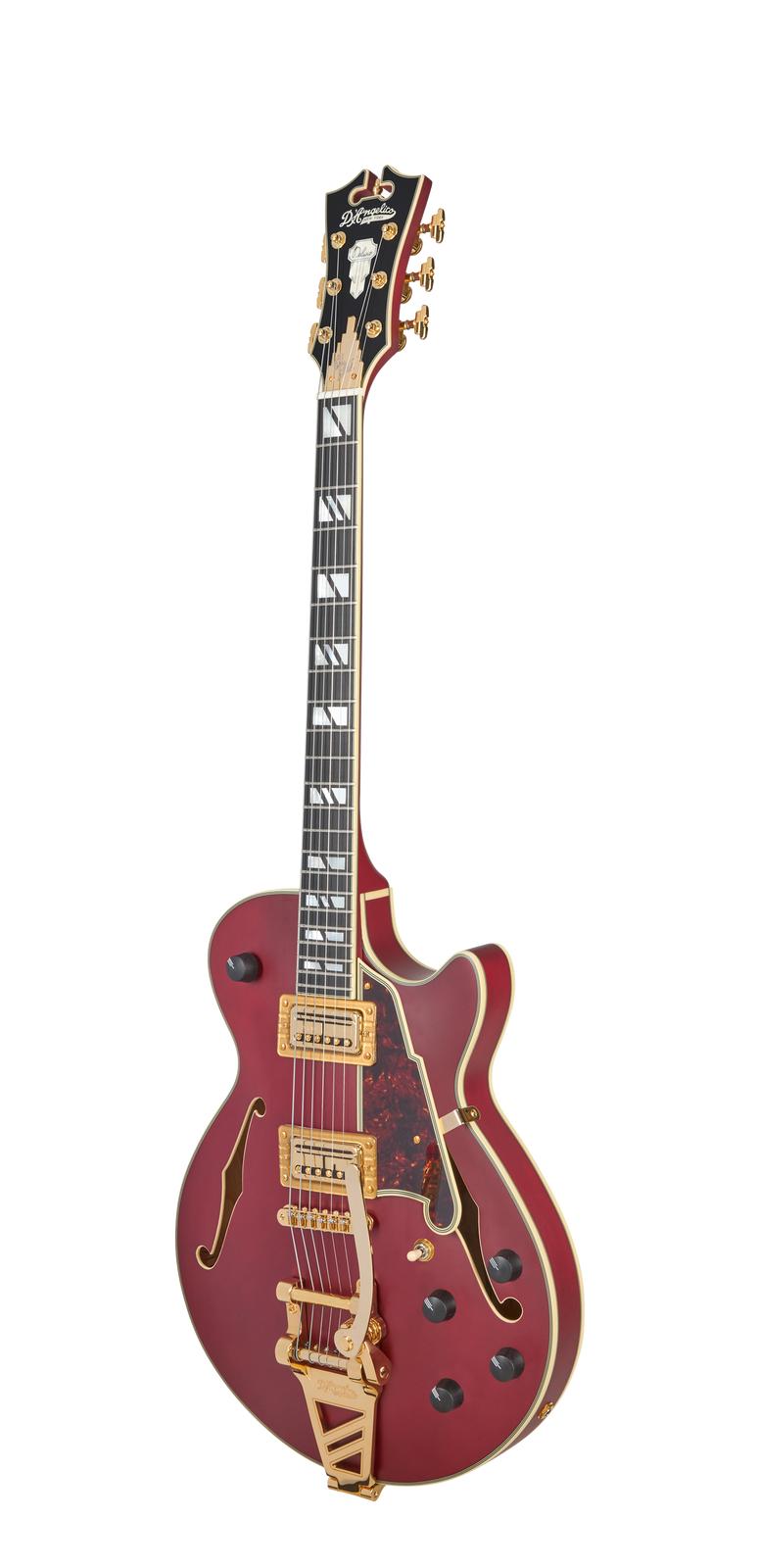 D’Angelico Deluxe Bobby Weir Trans Wine - gitara elektryczna0 D’Angelico Deluxe Bobby Weir Trans Wine - gitara elektryczna0