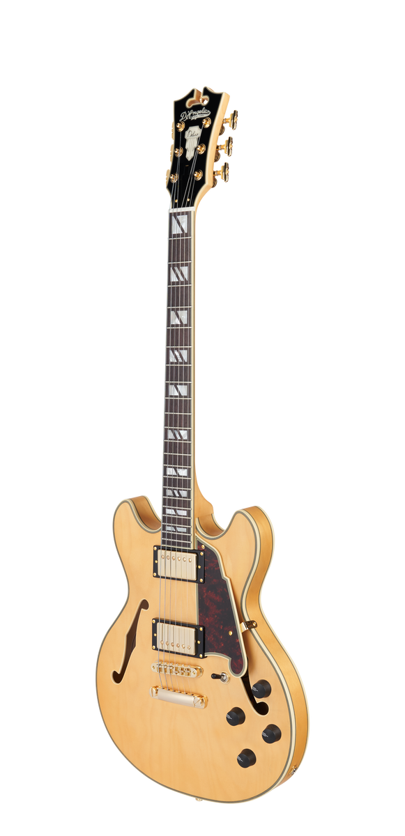 D’Angelico Deluxe Mini DC Satin Honey - gitara elektryczna0