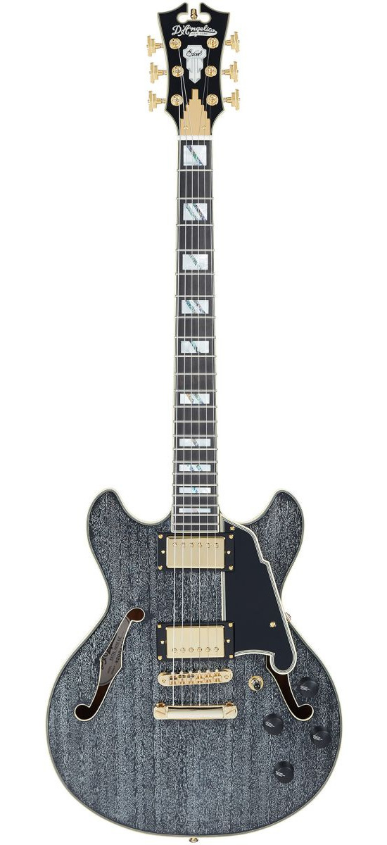 D'Angelico Excel Mini DC Black Dog - gitara elektryczna