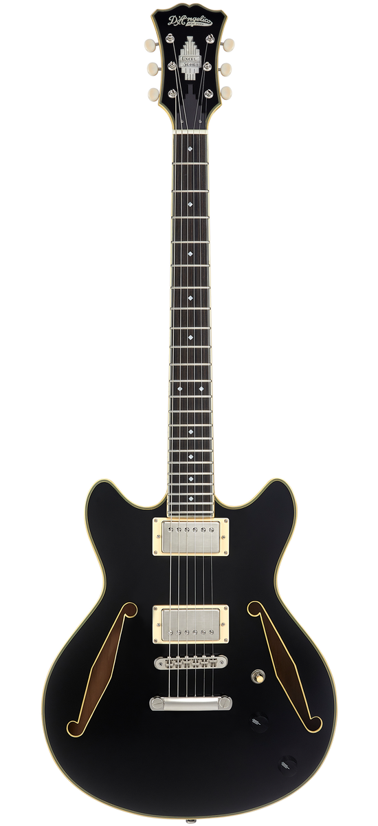 D'Angelico Excel Mini DC Tour Black - gitara elektryczna