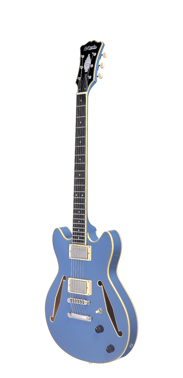 D'Angelico Excel Mini DC Tour Slate Blue - gitara elektryczna0 D'Angelico Excel Mini DC Tour Slate Blue - gitara elektryczna0