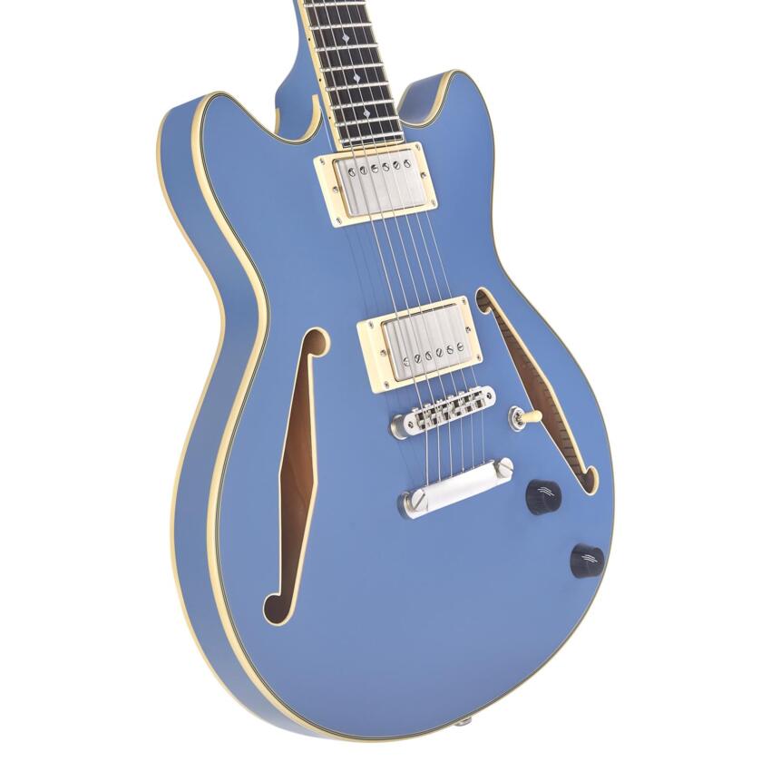 D'Angelico Excel Mini DC Tour Slate Blue - gitara elektryczna2 D'Angelico Excel Mini DC Tour Slate Blue - gitara elektryczna2