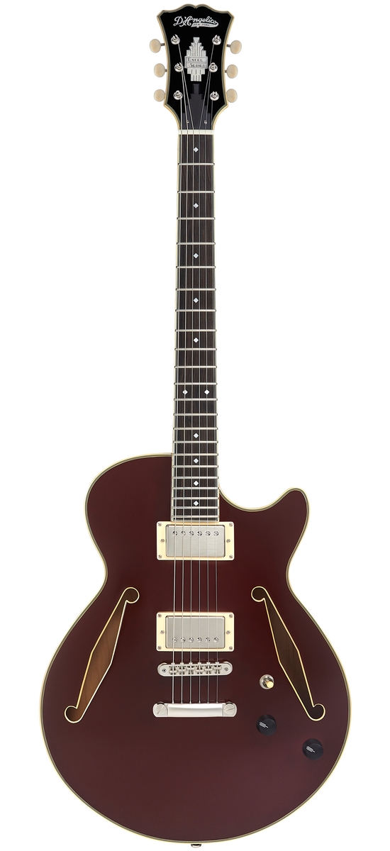 D'Angelico Excel SS Tour Solid Wine - gitara elektryczna0