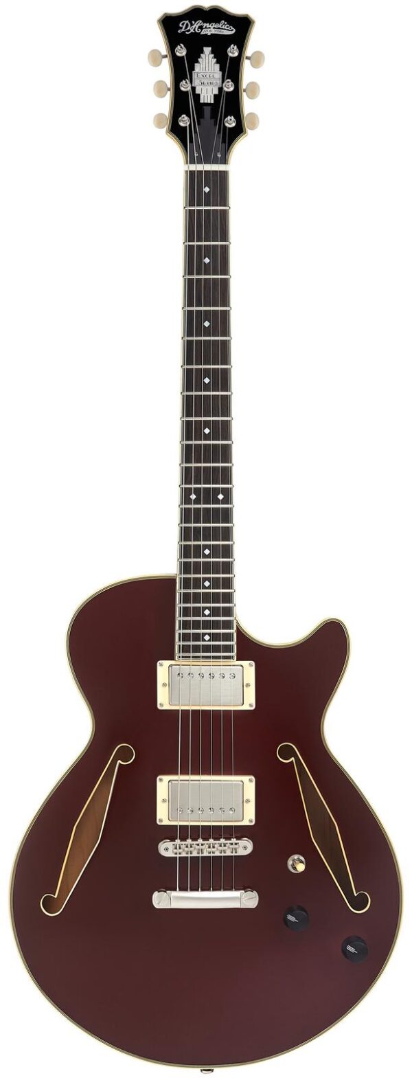 D'Angelico Excel SS Tour Solid Wine - gitara elektryczna0
