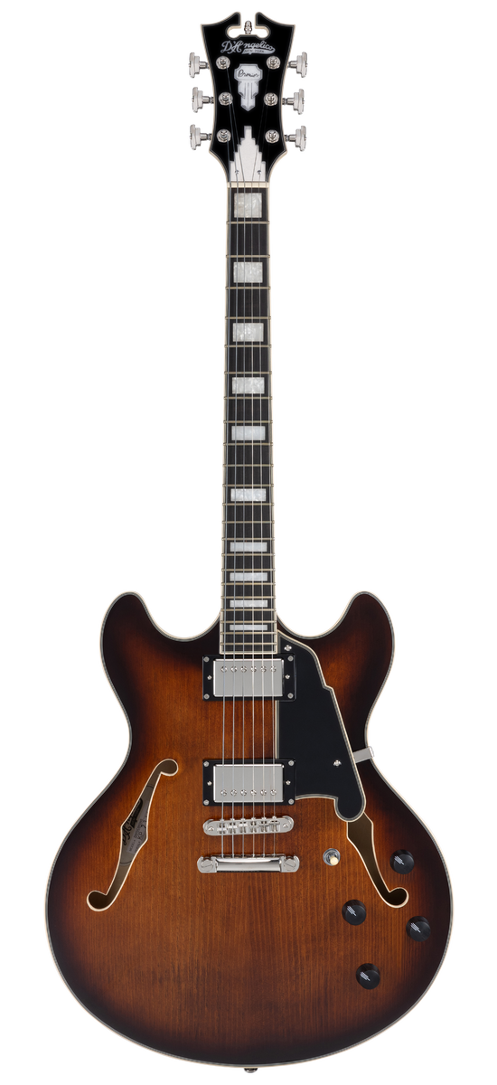D'Angelico Premier DC Brown Burst - gitara elektryczna