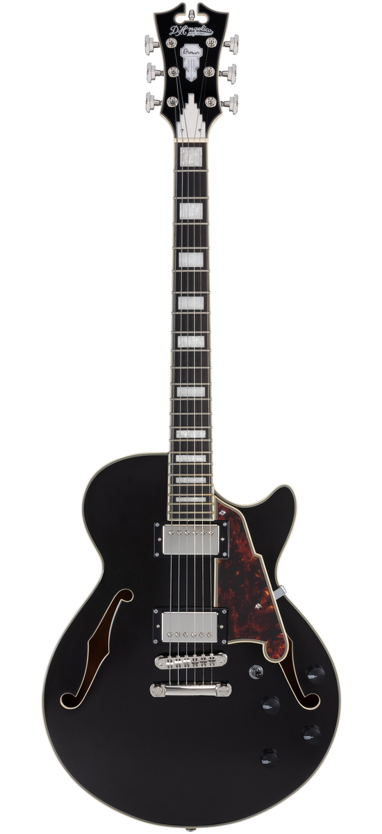 D'Angelico Premier SS Black Flake - gitara elektryczna0