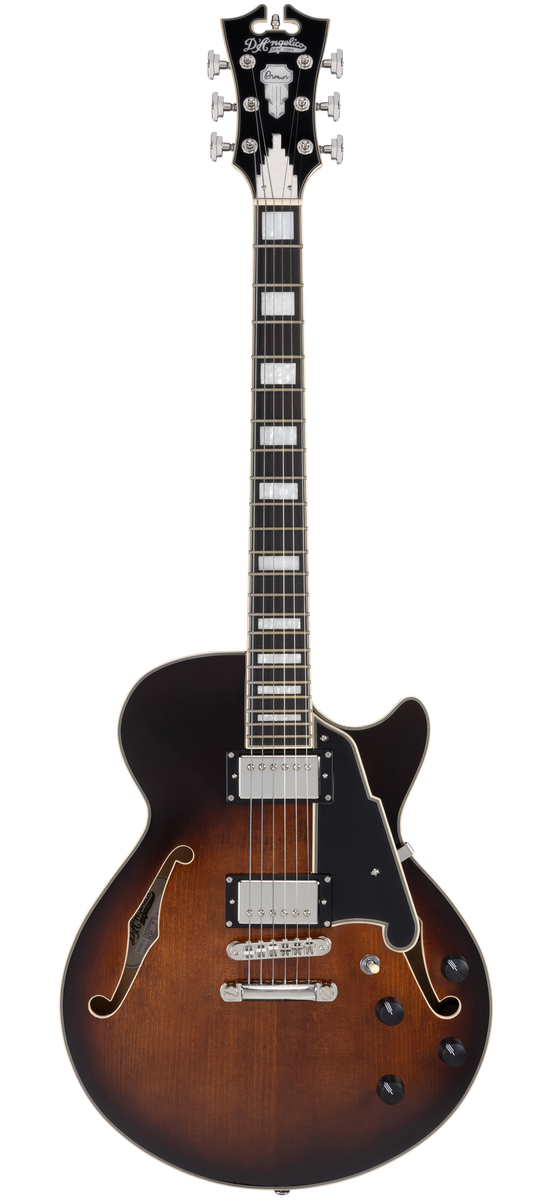 D'Angelico Premier SS Brown Burst - gitara elektryczna