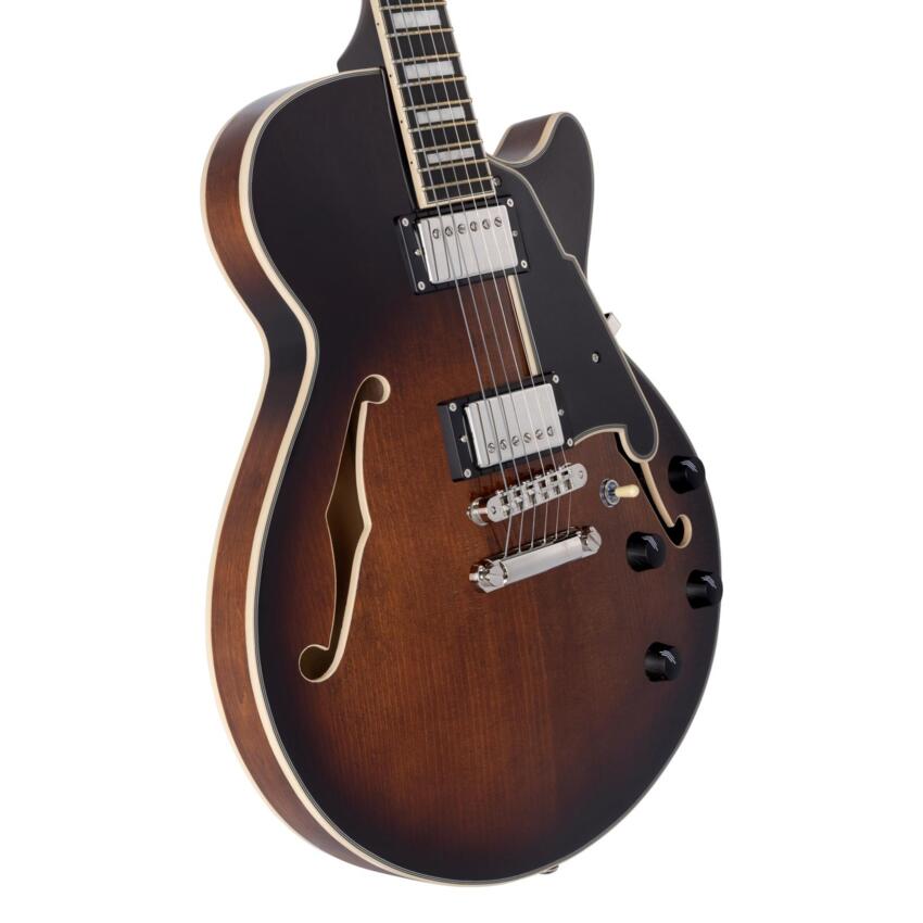 D'Angelico Premier SS Brown Burst - gitara elektryczna1 D'Angelico Premier SS Brown Burst - gitara elektryczna1