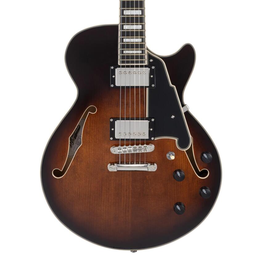D'Angelico Premier SS Brown Burst - gitara elektryczna2 D'Angelico Premier SS Brown Burst - gitara elektryczna2