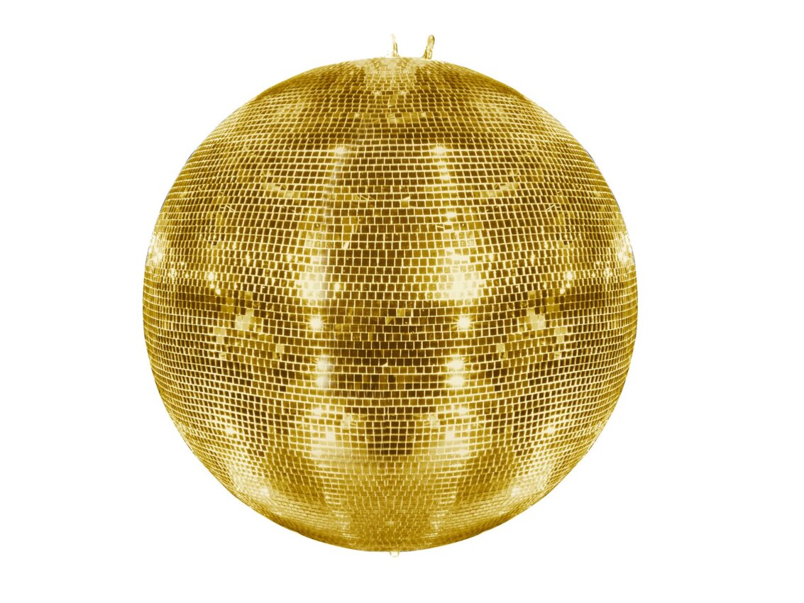 EUROLITE Mirror Ball 100cm gold - kula lustrzana EUROLITE Mirror Ball 100cm gold - kula lustrzana