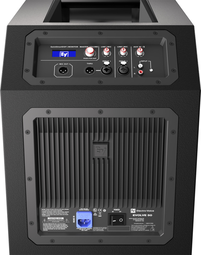 Electro-Voice 2x EVOLVE 50 - system nagłośnieniowy aktywny + pokrowce4 Electro-Voice 2x EVOLVE 50 - system nagłośnieniowy aktywny + pokrowce4