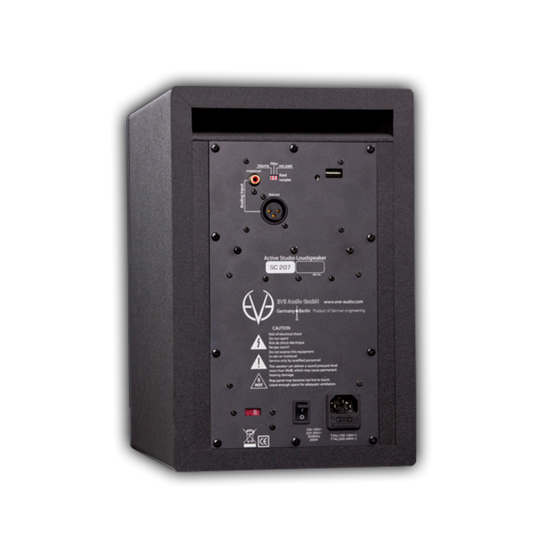 Eve Audio SC207 All black edition aktywny monitor studyjny0 Eve Audio SC207 All black edition aktywny monitor studyjny0