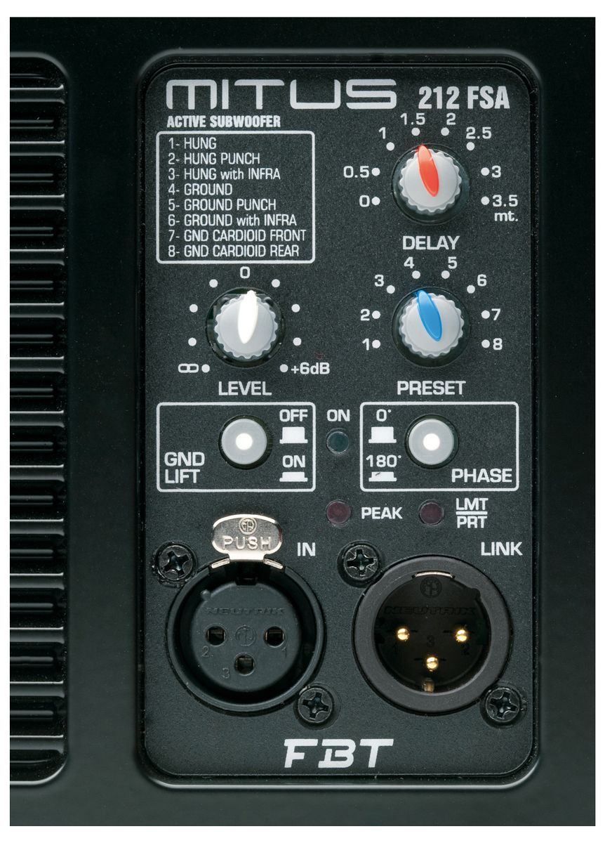 FBT Mitus 212 FSA - aktywna kolumna systemu liniowego 800 Watt0 FBT Mitus 212 FSA - aktywna kolumna systemu liniowego 800 Watt0