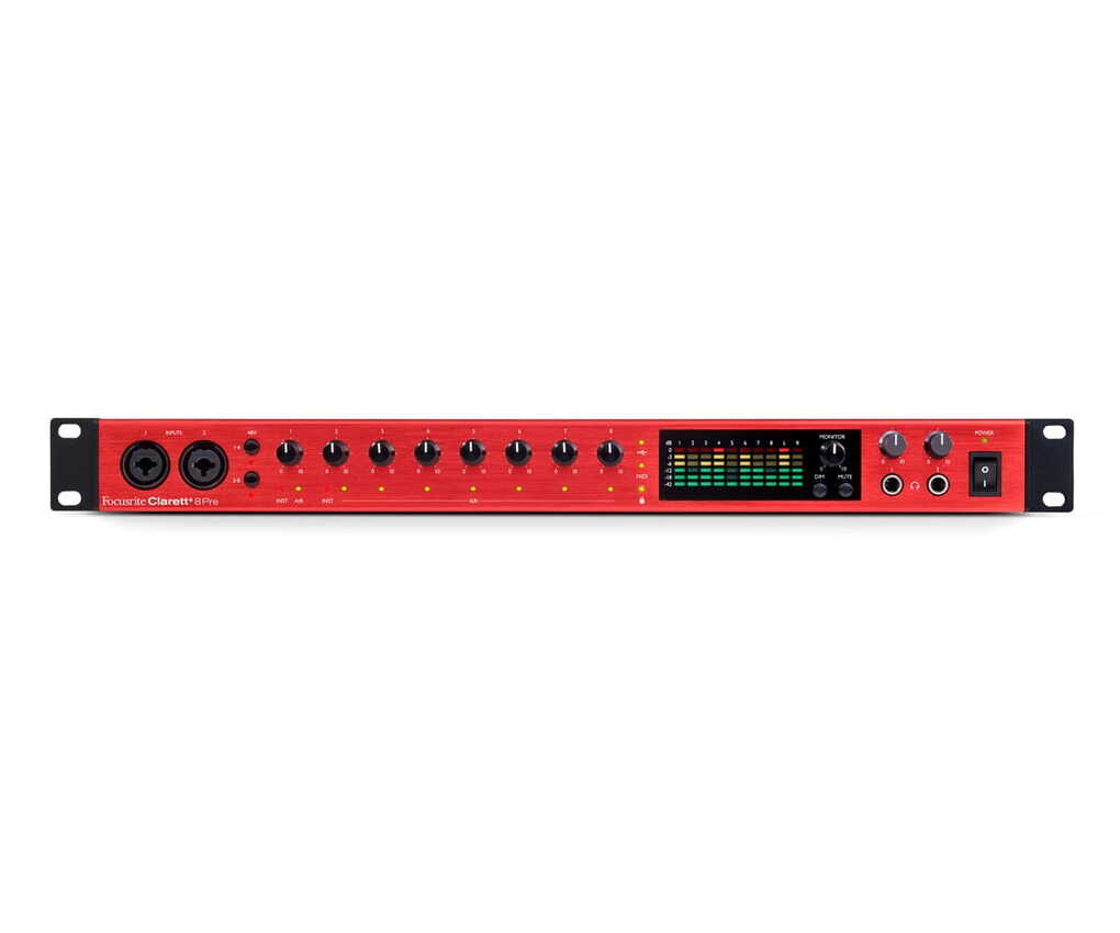 Focusrite Clarett+ 8Pre Focusrite Clarett+ 8Pre