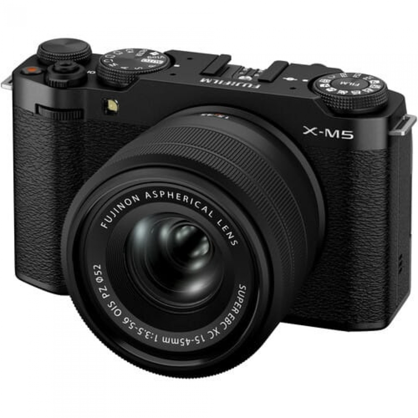 FujiFilm X-M5 + XC 15-45mm F3.5-5.6 OIS PZ czarny FujiFilm X-M5 + XC 15-45mm F3.5-5.6 OIS PZ czarny