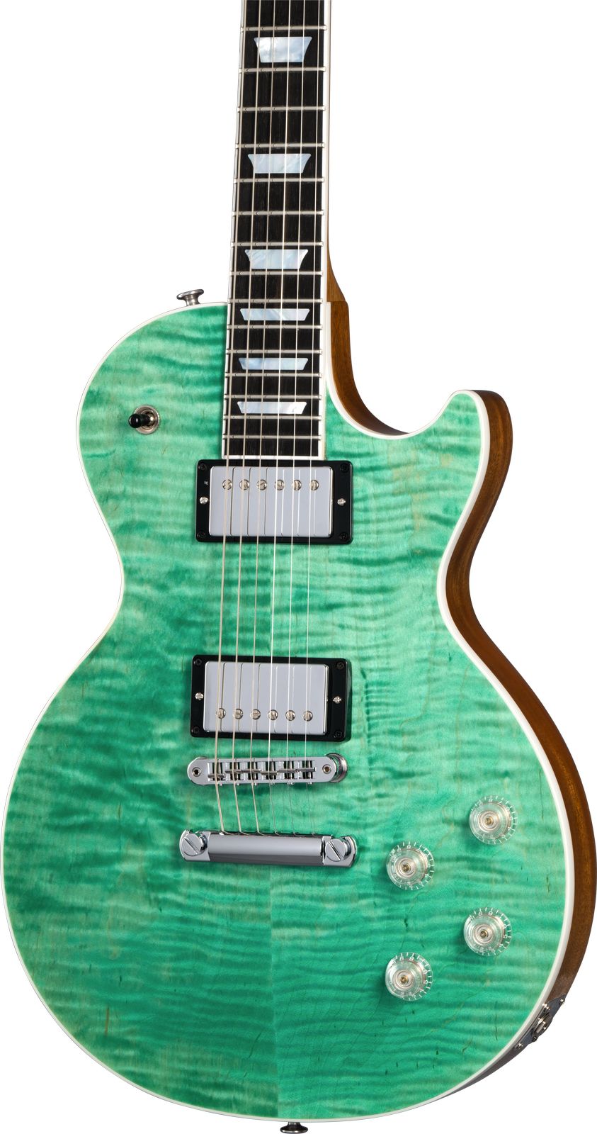 Gibson Les Paul Modern Figured Seafoam Green2 Gibson Les Paul Modern Figured Seafoam Green2