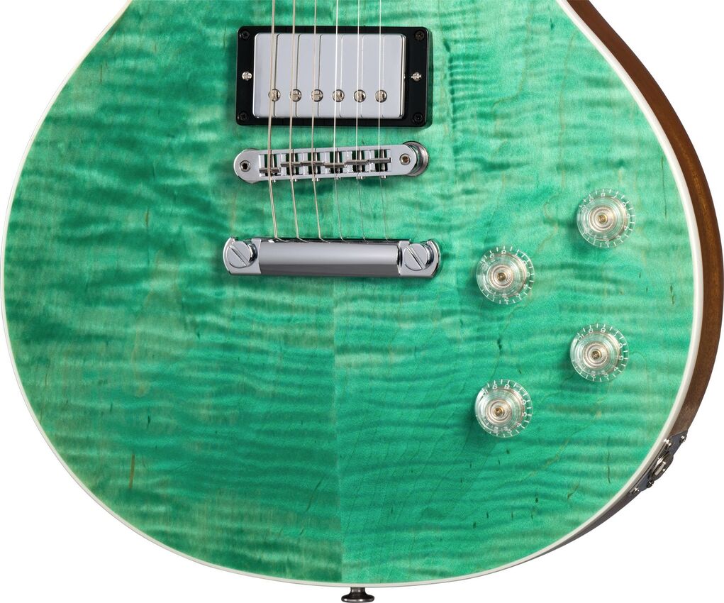 Gibson Les Paul Modern Figured Seafoam Green5 Gibson Les Paul Modern Figured Seafoam Green5