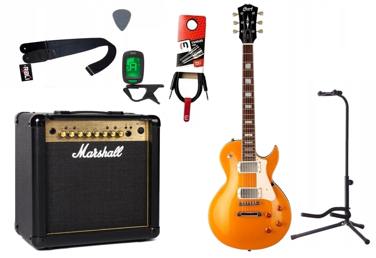 Gitara elektryczna Cort CR200 + wzmacniacz - zestaw 1443 Gitara elektryczna Cort CR200 + wzmacniacz - zestaw 1443