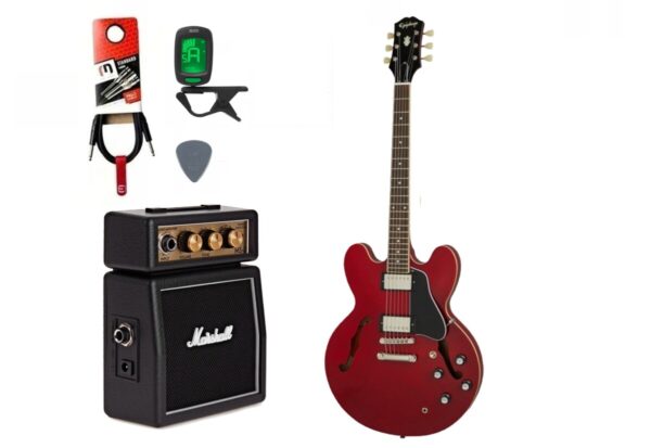 Gitara elektryczna + wzmacniacz 1W zestaw 1323