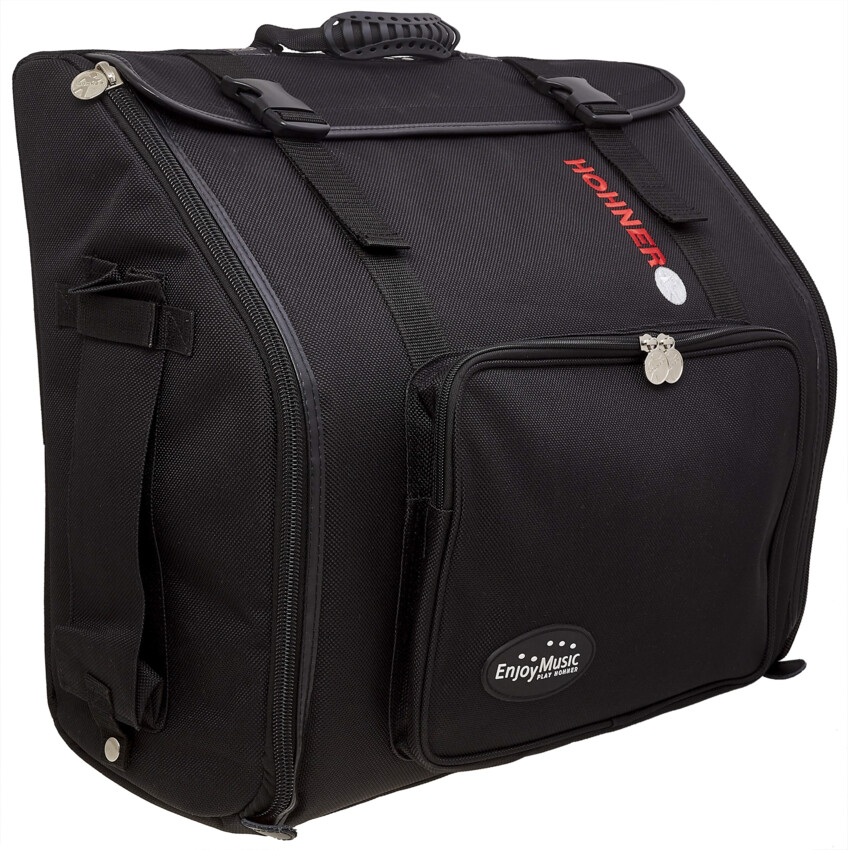 HOHNER BRAVO III Akordeon 80-basowy czarny z gig-bagiem w komplecie3 HOHNER BRAVO III Akordeon 80-basowy czarny z gig-bagiem w komplecie3