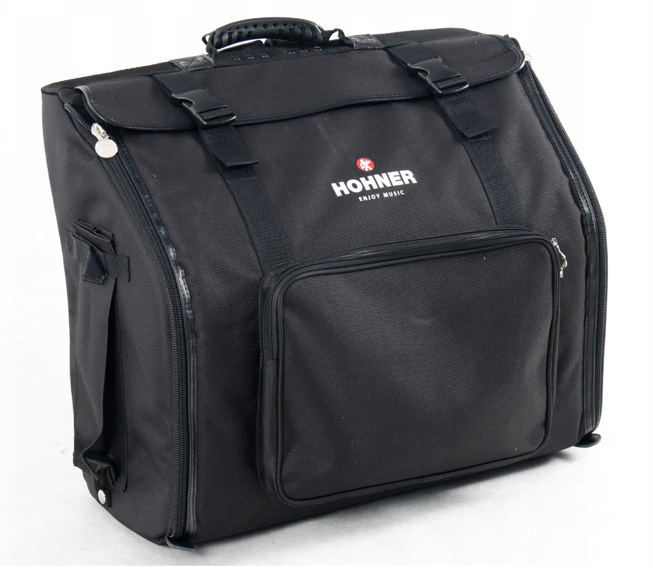 HOHNER BRAVO III Akordeon 80-basowy czerwony z gig-bagiem w komplecie1 HOHNER BRAVO III Akordeon 80-basowy czerwony z gig-bagiem w komplecie1