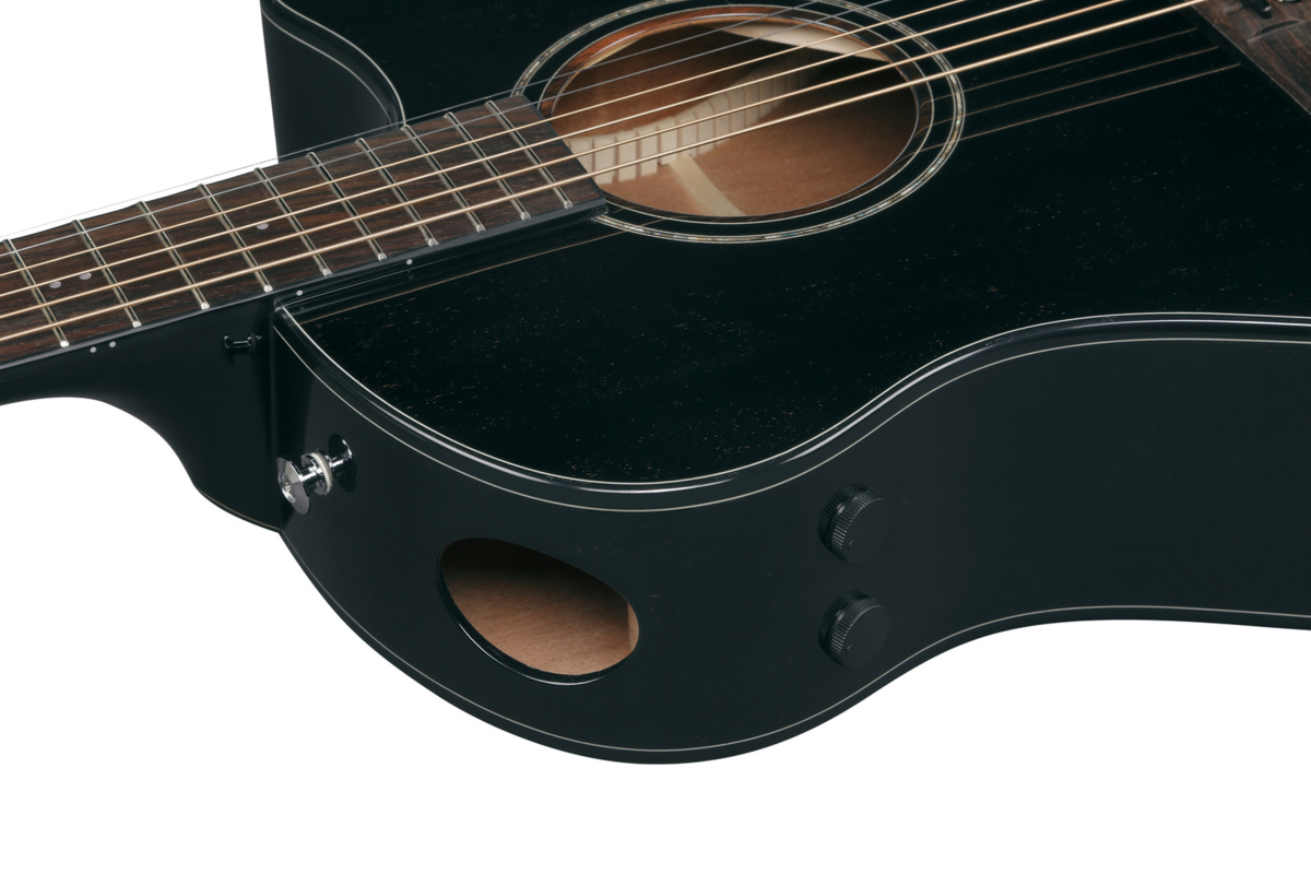 Ibanez AAM340CE-RUB Rustic Black High Gloss gitara elektroakustyczna8 Ibanez AAM340CE-RUB Rustic Black High Gloss gitara elektroakustyczna8