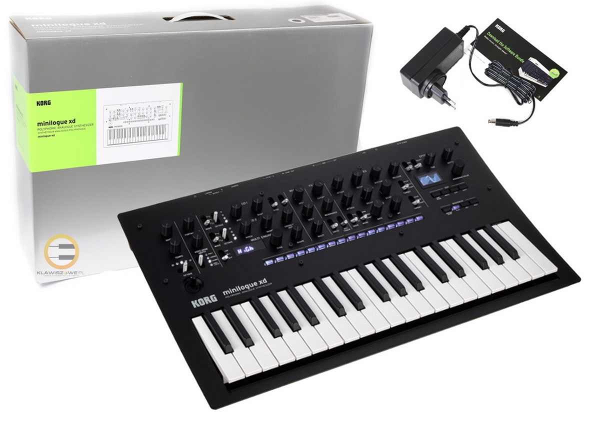 KORG MINILOGUE XD + SOFT 2 KORG MINILOGUE XD + SOFT 2