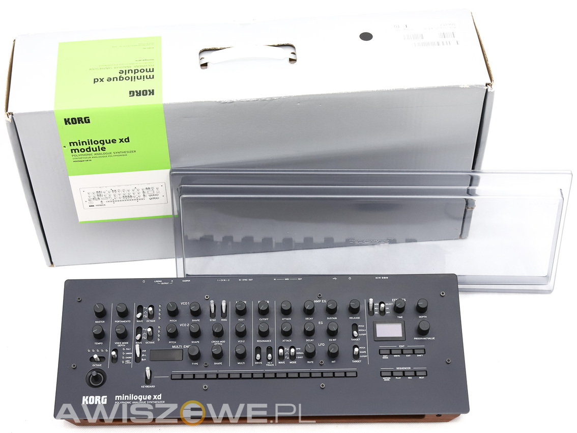 KORG Minilogue XD Module + Decksaver KORG Minilogue XD Module + Decksaver