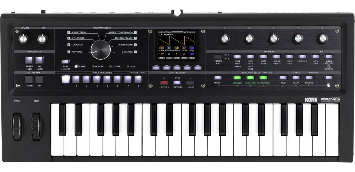 KORG microKORG mk2 MBK(Metallic Black)0 KORG microKORG mk2 MBK(Metallic Black)0