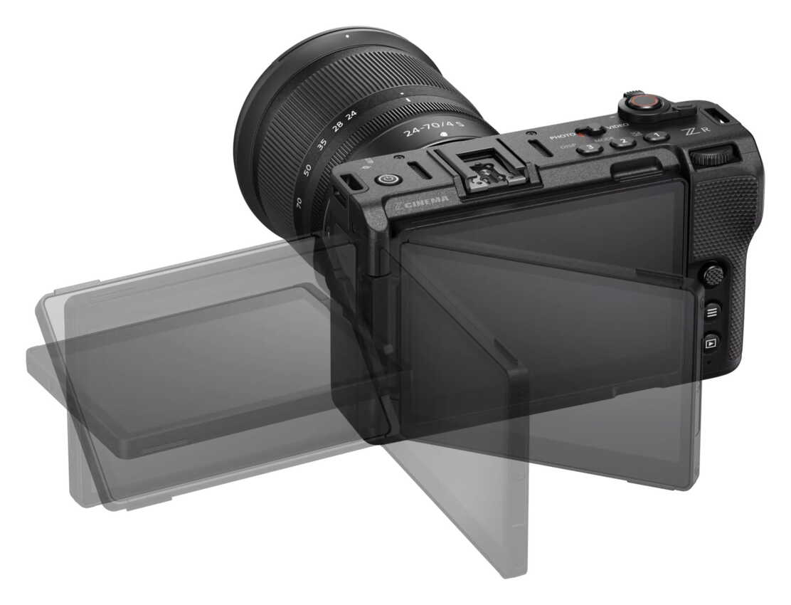 Kamera Nikon ZR + 24-70mm f/4 S2 Kamera Nikon ZR + 24-70mm f/4 S2