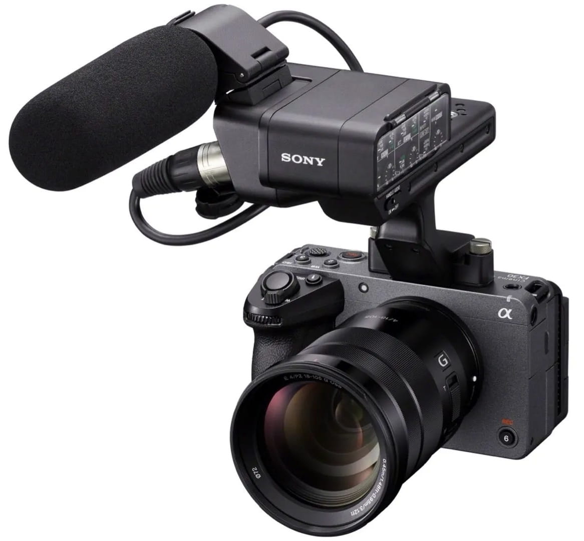 Kamera Sony FX30 + uchwyt XLR Kamera Sony FX30 + uchwyt XLR