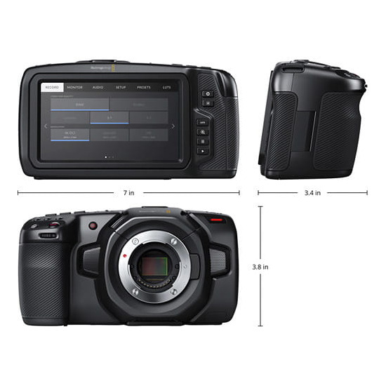 Kamera cyfrowa Blackmagic Pocket Cinema Camera 4K4 Kamera cyfrowa Blackmagic Pocket Cinema Camera 4K4
