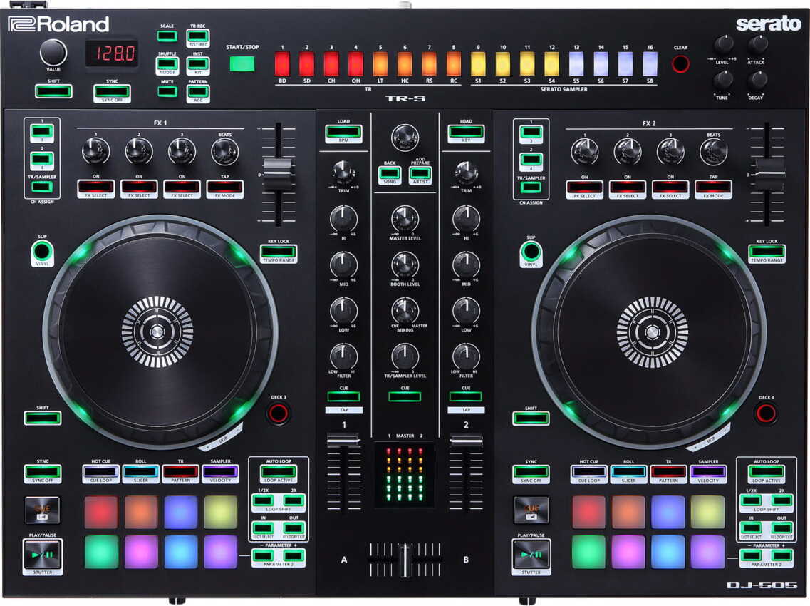 Kontroler DJ - Roland DJ 505 Kontroler DJ - Roland DJ 505