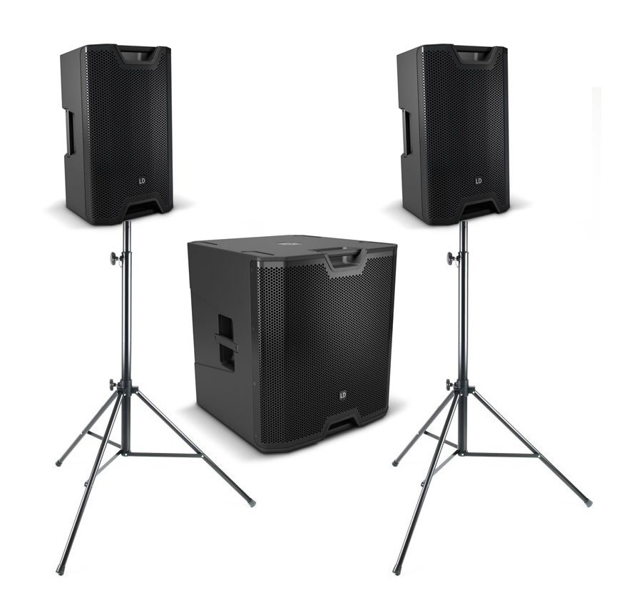 LD Systems 2x ICOA 12 A + SUB 18 A - zestaw nagłośnieniowy LD Systems 2x ICOA 12 A + SUB 18 A - zestaw nagłośnieniowy
