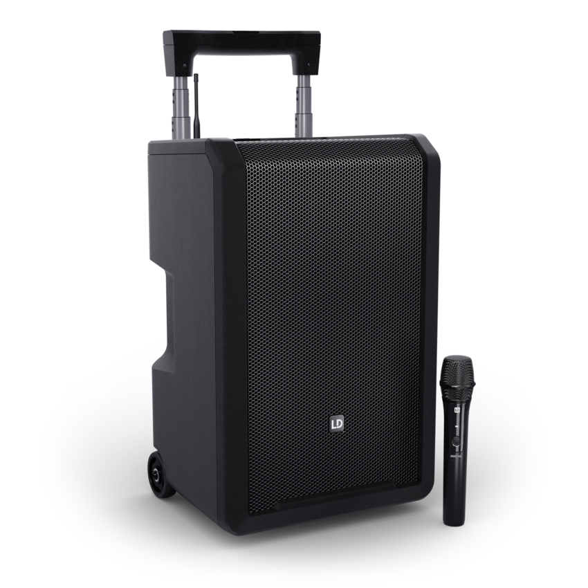 LD Systems ANNY 10 HHD B8 - 10-calowy głośnik Bluetooth PA z akumulatorem, mikserem i 1x mikrofonem bezprzewodowym LD Systems ANNY 10 HHD B8 - 10-calowy głośnik Bluetooth PA z akumulatorem, mikserem i 1x mikrofonem bezprzewodowym