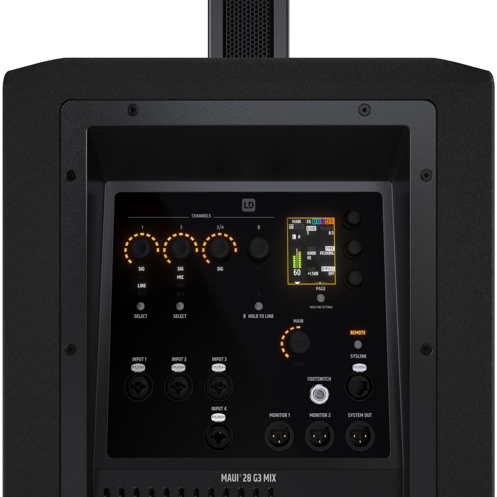 LD Systems MAUI 28 G3 MIX - system słupkowy PA17 LD Systems MAUI 28 G3 MIX - system słupkowy PA17