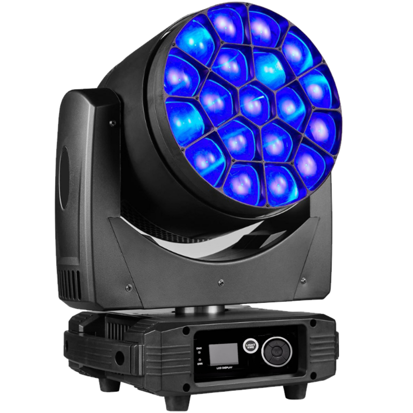 LIGHT4ME GALAXY MKII - głowica ruchoma 19x15W LED RGBW4 LIGHT4ME GALAXY MKII - głowica ruchoma 19x15W LED RGBW4