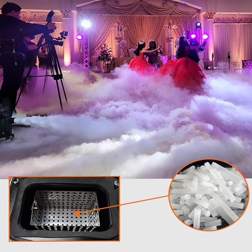 LIGHT4ME ICE LOW FOG 6500W generator wytwornica ciężkiego dymu na wodę i suchy lód wąż z dyszą rozprowadzającą8 LIGHT4ME ICE LOW FOG 6500W generator wytwornica ciężkiego dymu na wodę i suchy lód wąż z dyszą rozprowadzającą8