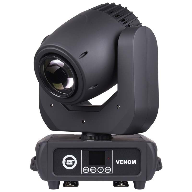 LIGHT4ME VENOM SPOT 150W głowica ruchoma LED oświetlenie estradowe POEKSPOZYCYJNY5 LIGHT4ME VENOM SPOT 150W głowica ruchoma LED oświetlenie estradowe POEKSPOZYCYJNY5