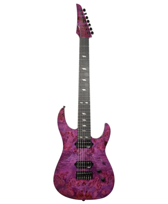 Legator N7SS PR Ninja Super Shred 7-string Purple Burl Legator N7SS PR Ninja Super Shred 7-string Purple Burl