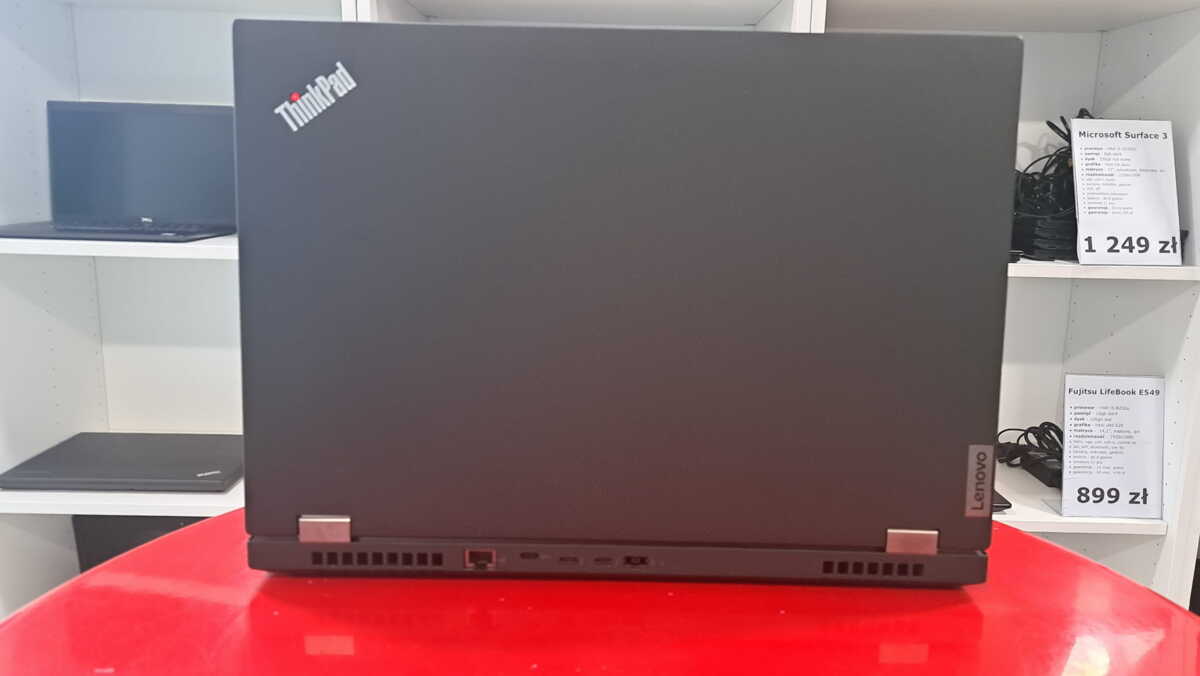 Lenovo ThinkPad P15 G1 15,6" i9-10885H 32GB RAM 512GB SSD nVidia Quadro RTX 4000 8GB IPS WIN 11 Pro6 Lenovo ThinkPad P15 G1 15,6" i9-10885H 32GB RAM 512GB SSD nVidia Quadro RTX 4000 8GB IPS WIN 11 Pro6