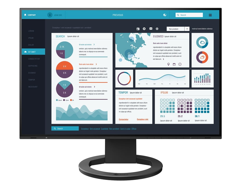 Monitor Eizo FlexScan EV2495-BK1 Monitor Eizo FlexScan EV2495-BK1