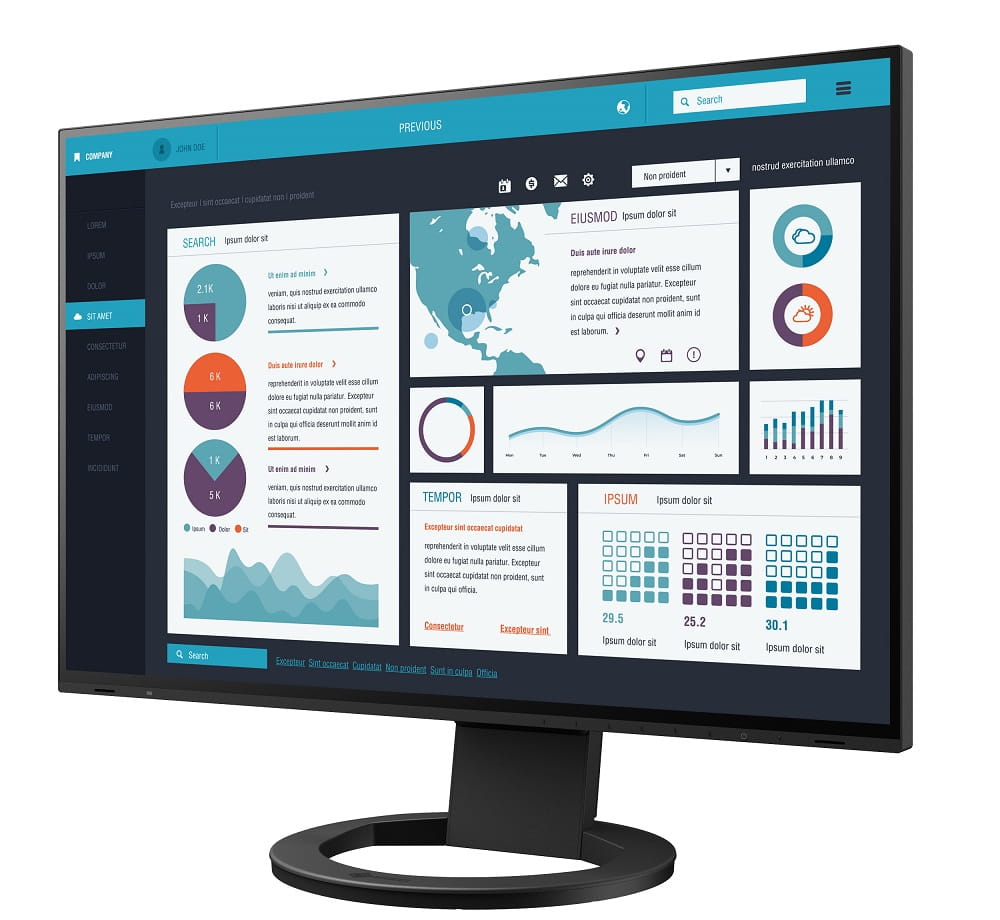 Monitor Eizo FlexScan EV2495-BK2 Monitor Eizo FlexScan EV2495-BK2