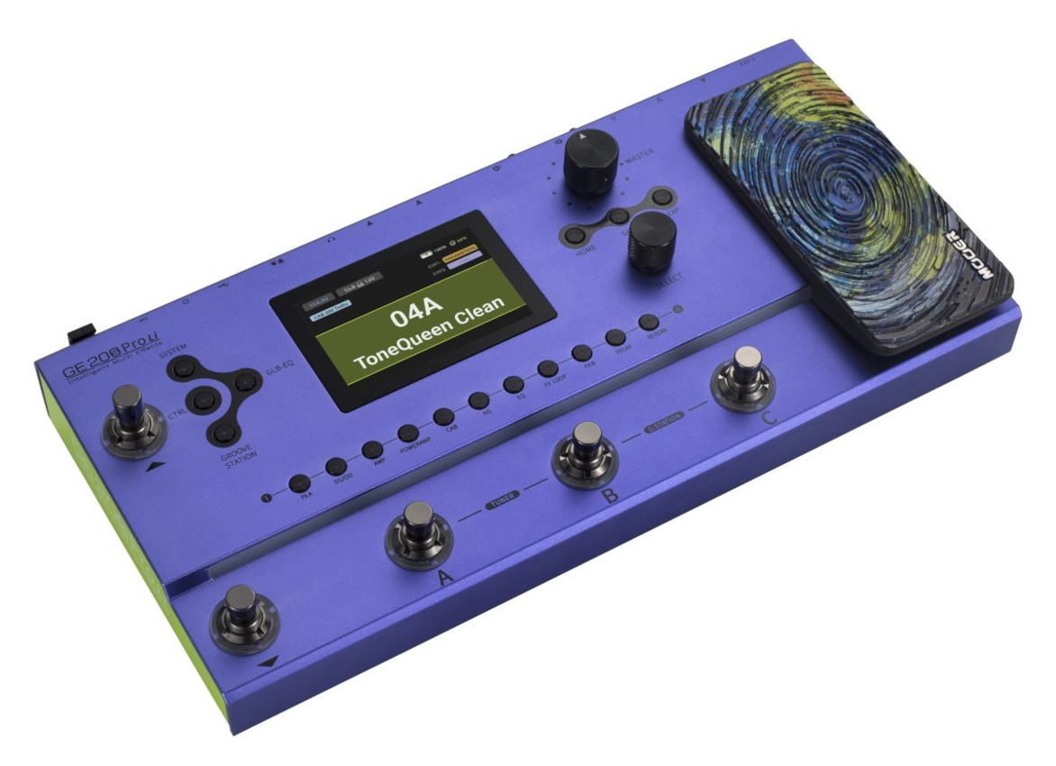 Mooer GE-200 PRO Li multiefekt gitartowy - multiefekt gitarowy3 Mooer GE-200 PRO Li multiefekt gitartowy - multiefekt gitarowy3