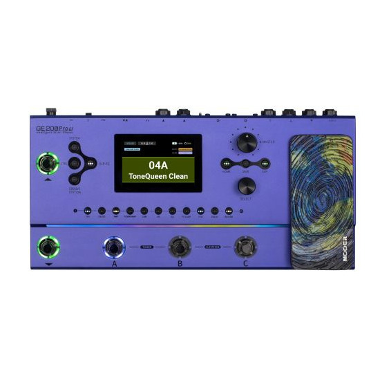 Mooer GE-200 PRO Li multiefekt gitartowy - multiefekt gitarowy